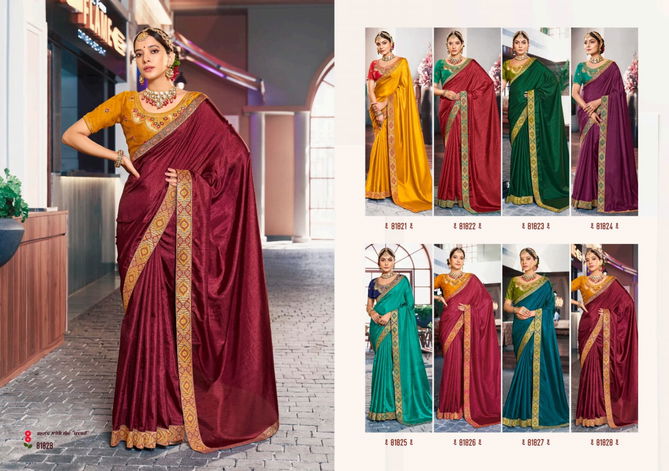 Kasturi By Right Women 81821-81828 Designer Sarees Catalog